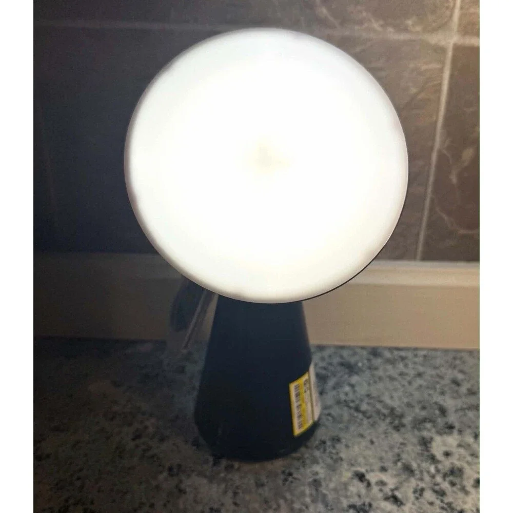 Room Essentials Sunset Mood Lamp Black Rechargeable Portable Ambient Light